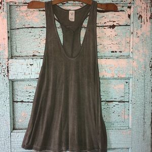 Free People S Green Tank Top